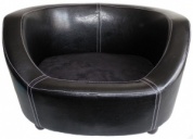 Black Bradgate Posh Cat Bed